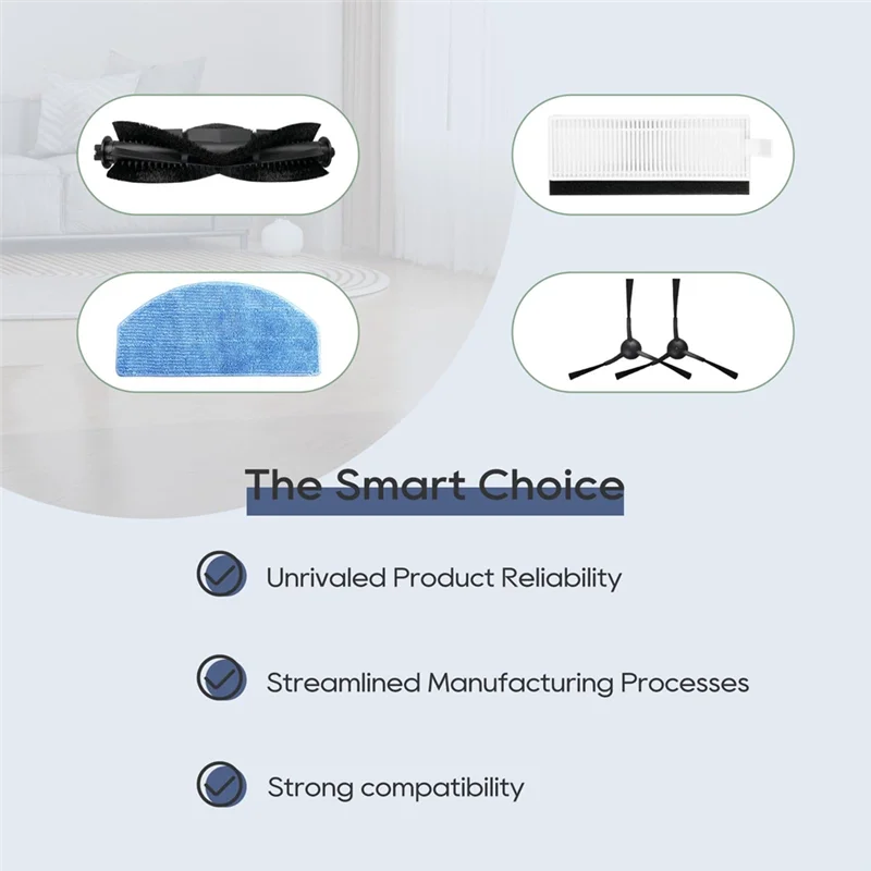 

AT05-For Laresar Mars 01 Accessories Kit Replacement Spare Part Consumables Vacuum Cleaner Accessories Cleaning Tools