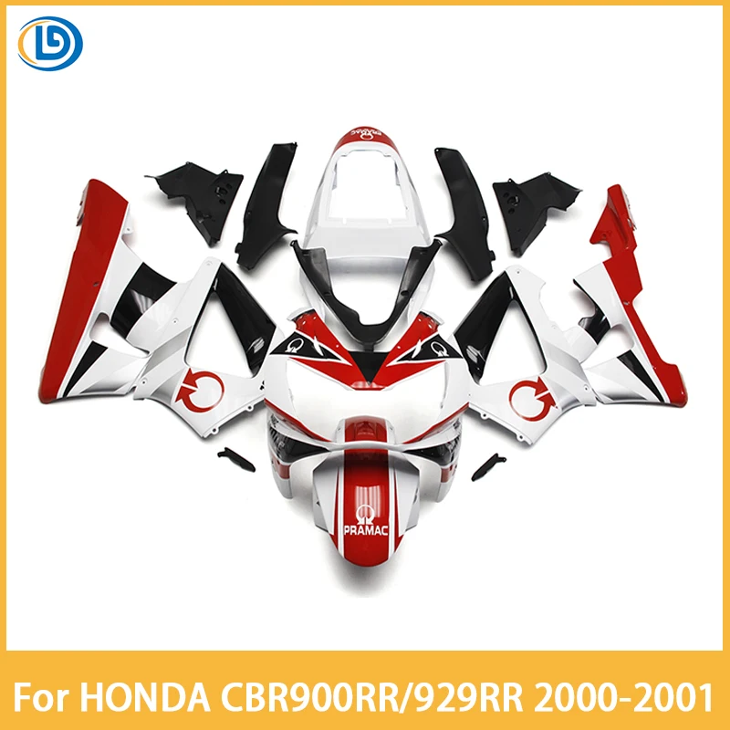 Motorcycle Shell Fairing Kit New for HONDA CBR900RR CBR929RR CBR900 CBR929 CBR 900 929 RR 900RR 2000 2001 Fairings Bodywork Set