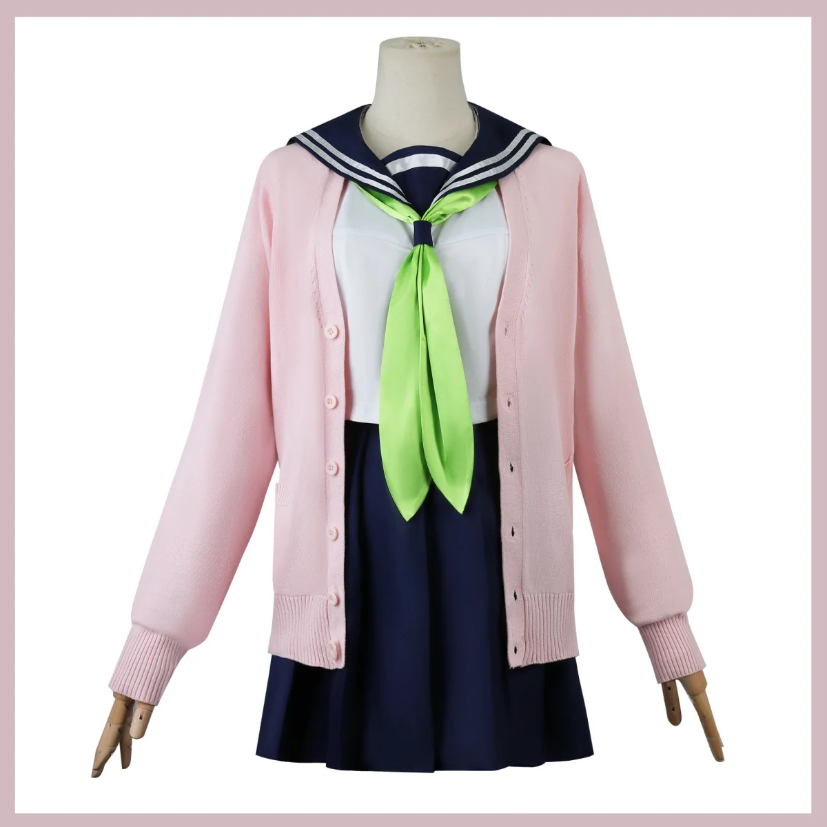 Nuovo Anime My Deer Friend Nokotan Tanukikoji Kinu Costume Cosplay uniforme scolastica giapponese maglione cappotto donna Sexy Campus Suit