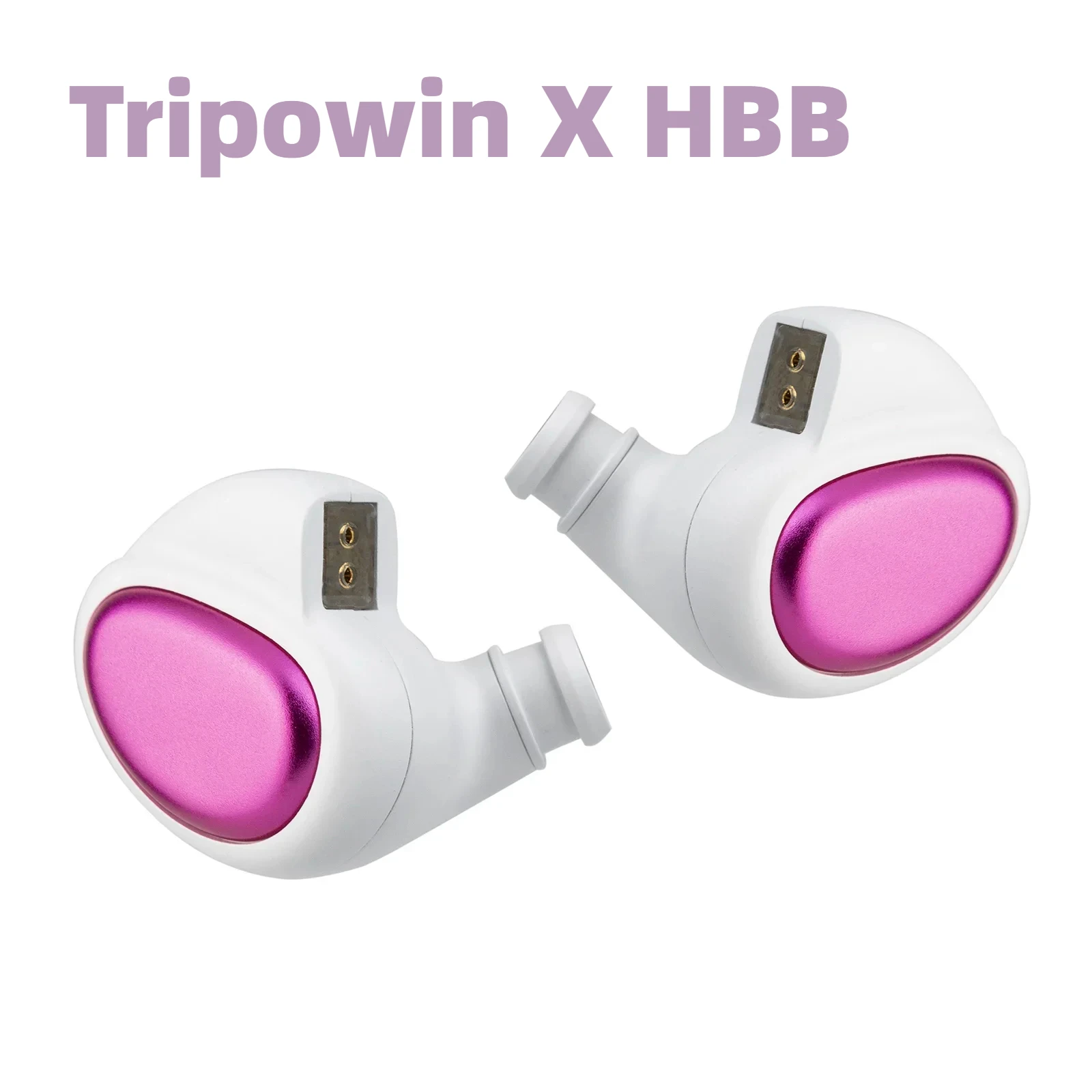 Tripowin X HBB Kailua Dual Dynamic Driver In-Ear Monitor with Detachable OCC Cable 0.78mm 2Pin Connector for Audiophile Musician