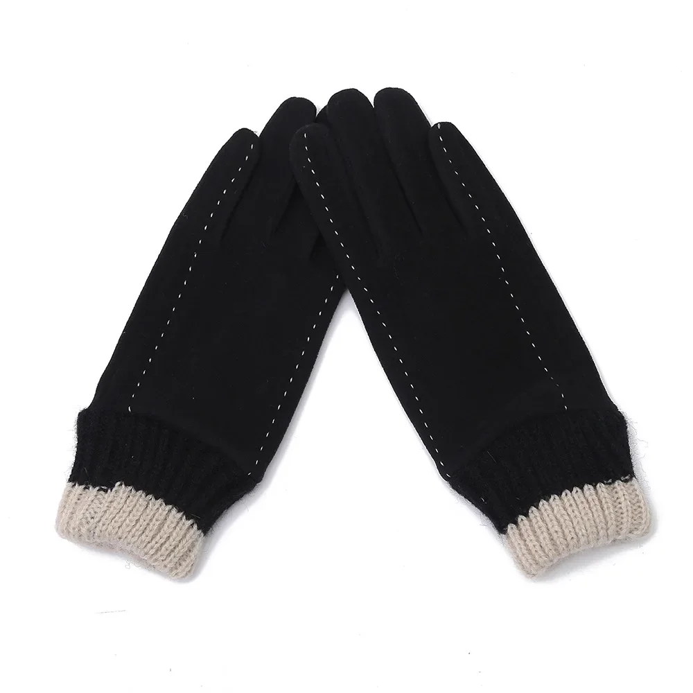 Gants de cyclisme imperméables à écran tactile, gants de vélo d'hiver, scooter extérieur, coupe-vent, équitation, moto, ski, #24032003