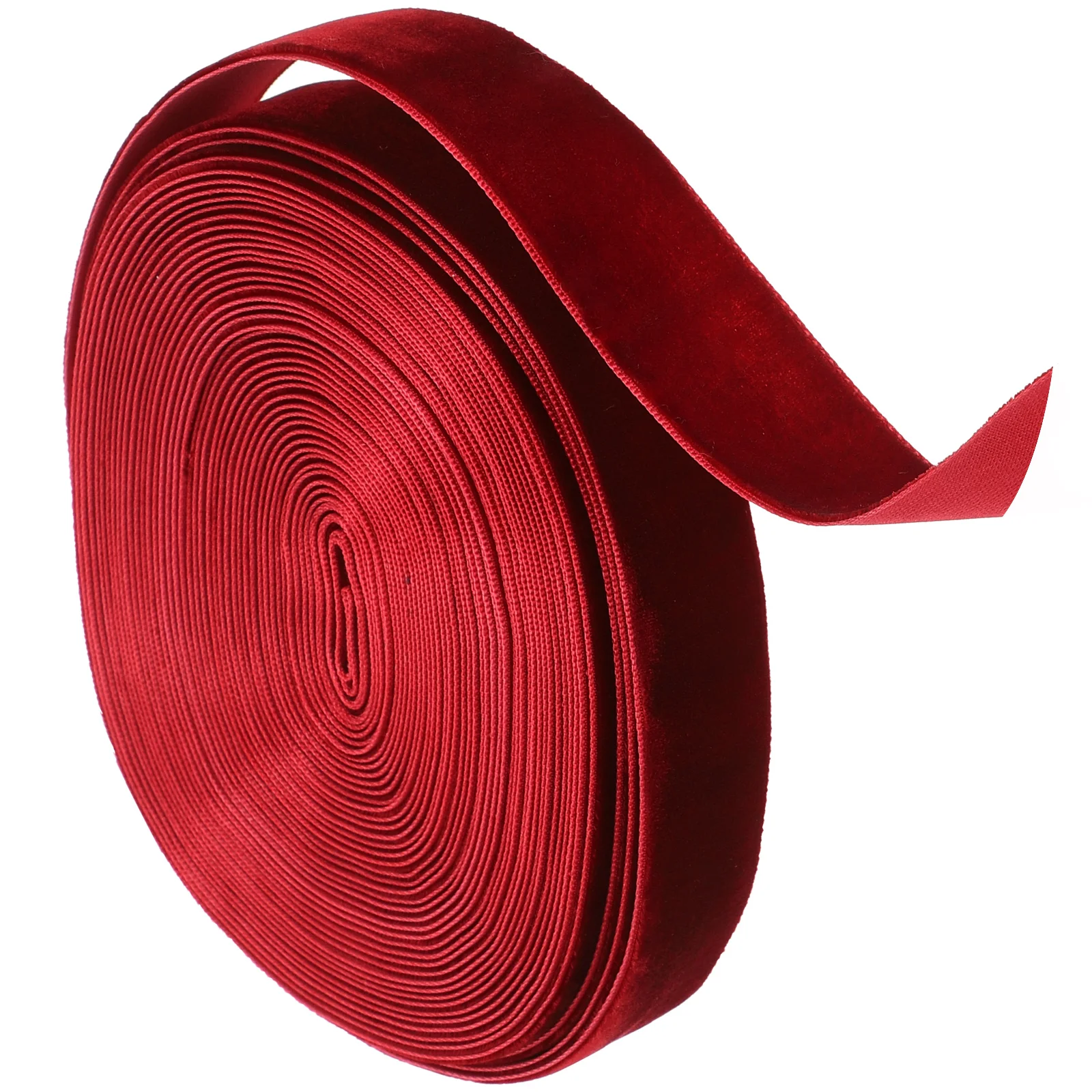 Christmas Decor Velvet Webbing The Gift Supply Manual Wear-resistant Ribbon Wrapping