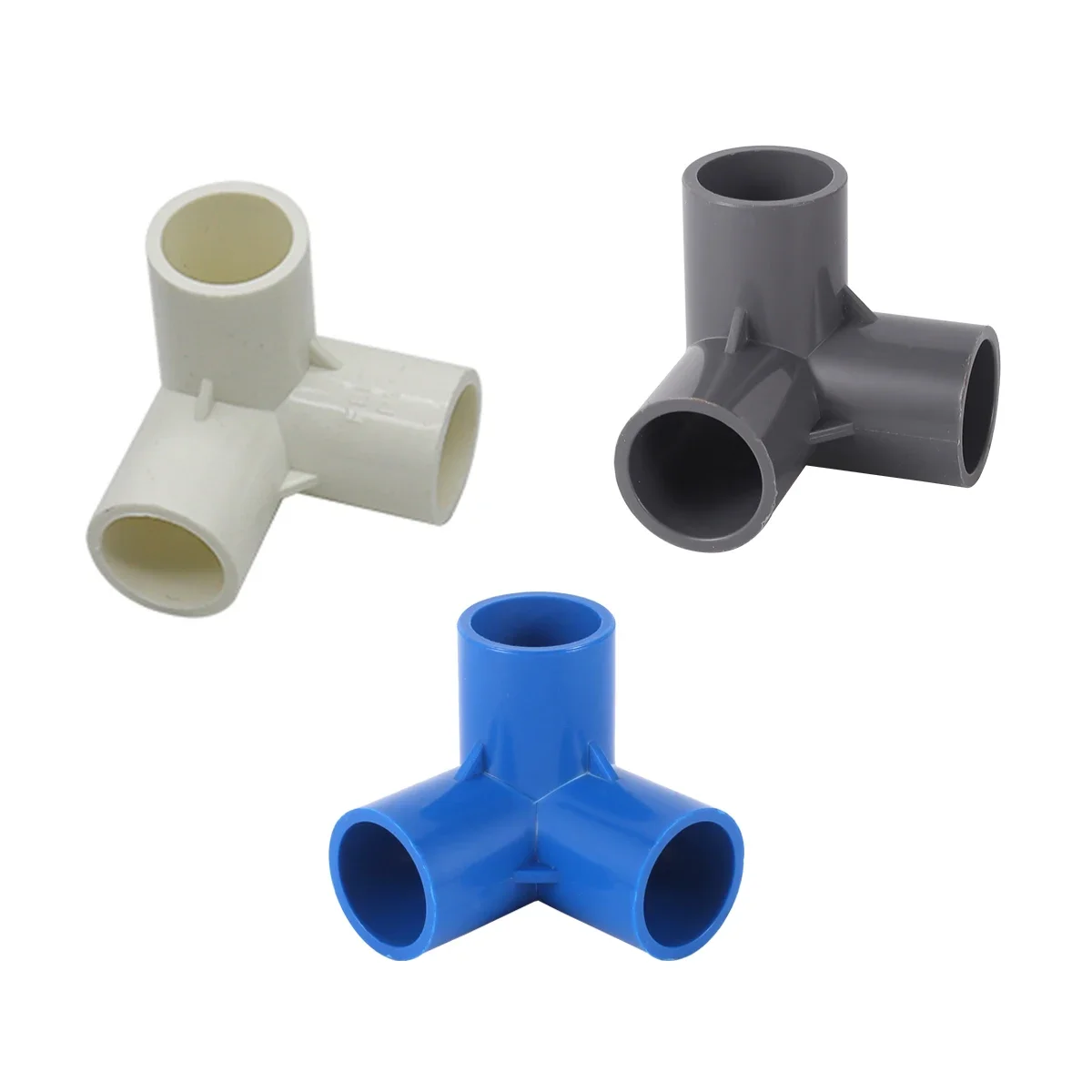 

1Pcs PVC Elbow Fittings 20 25 32 50 3 Way 4 Way 5 Way 6 Way Water Pipe Connectors Plastic Tube Joints Set