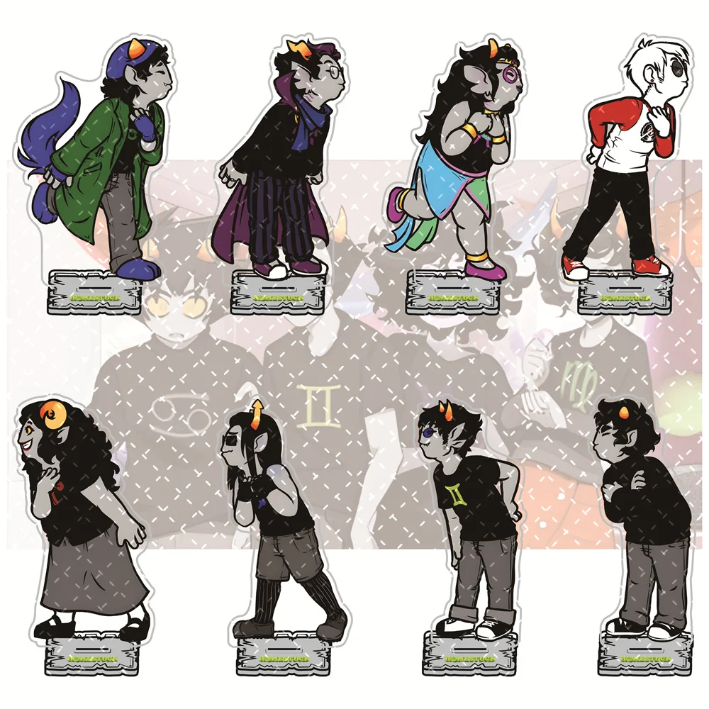 Homestuck 15 см акриловые фигурки-подставки Роза Лаллонд, Джон Эбгрерт Вебкомикс Коллекционные товары украшения рабочего стола подарок для фанатов