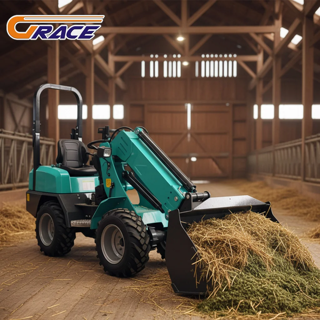 

Индивидуальный дизельный мини-погрузчик 1,5 тонны с полным приводом, гидравлический, с большими и малыми колесами, для промышленного строительства