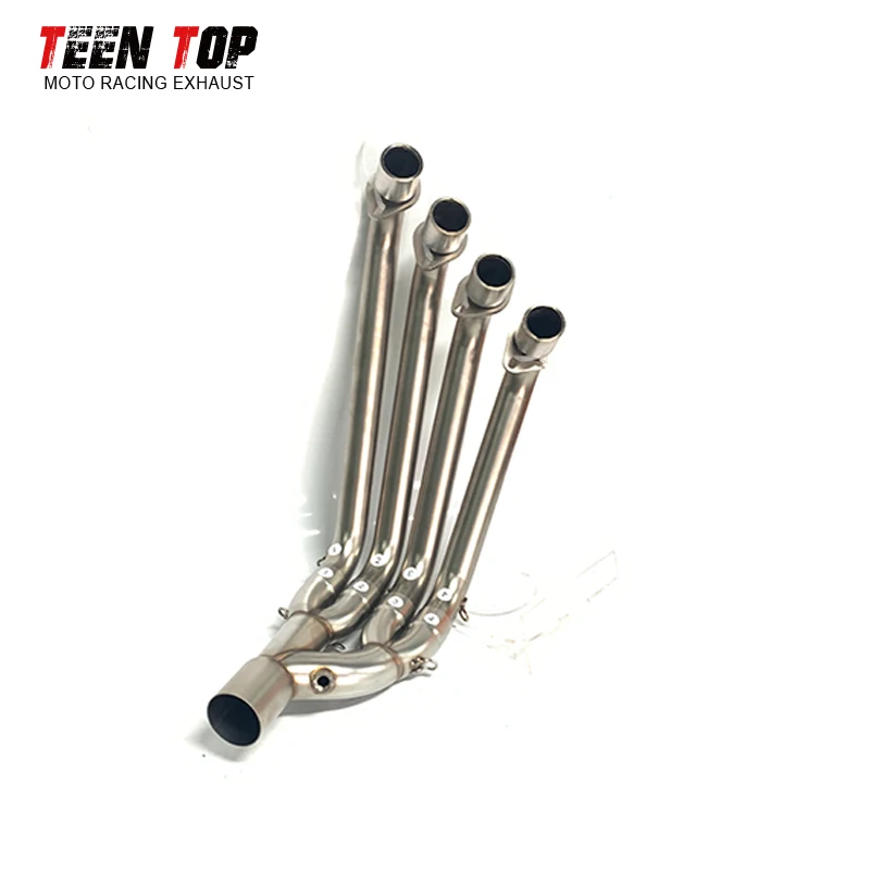 2 Sensor Exhaust Pipe For Honda CBR650R CBR650F CB650R CB650F Exhaust System 51mm Under-bike Escape Moto Slip-on Exhaust Muffler