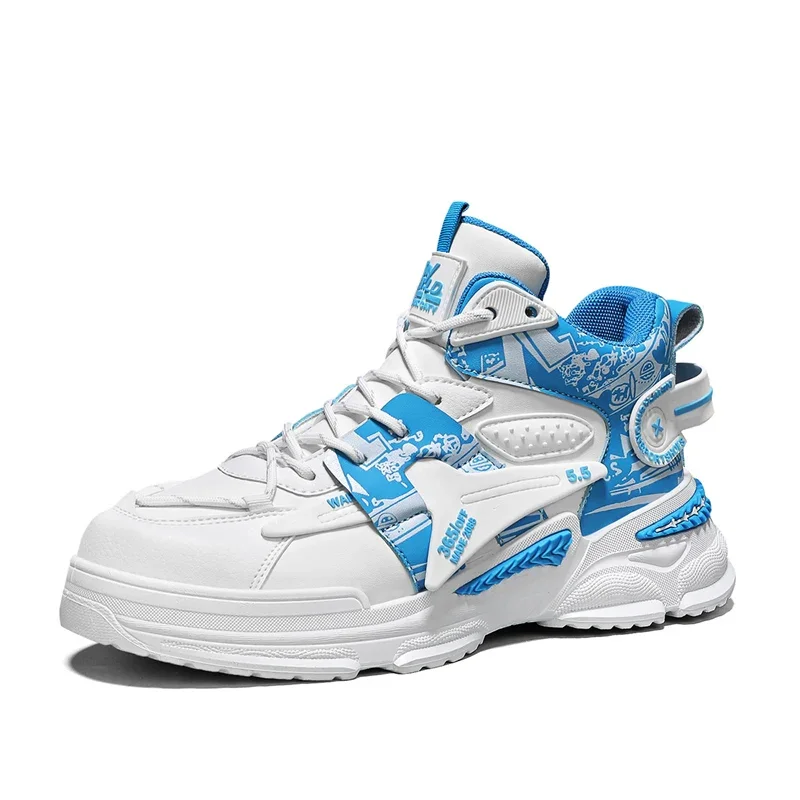 

Men's motorcycle shoes, trendy Hong Kong style fashion, sports and leisure shoes