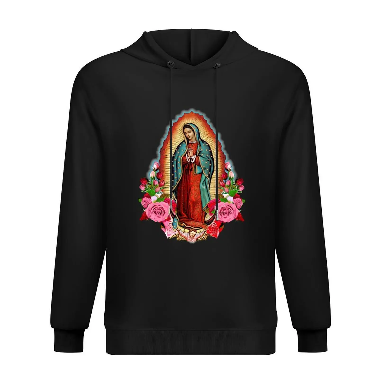 

Our Lady of Guadalupe Hoodie men clothes aesthetic clothing anime clothing men's sweat-shirt set mens hoodies