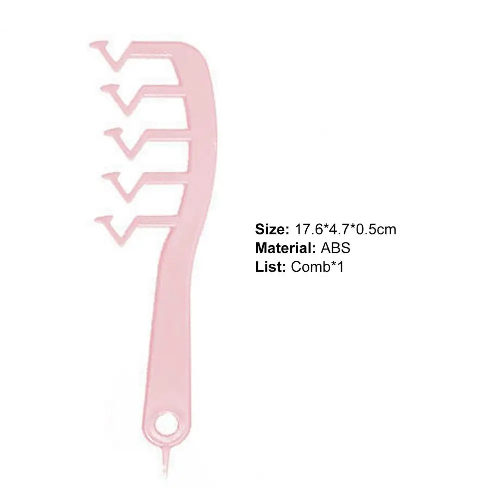 17.6cm Practical Styling Hair Comb Sleek Pointed Tail Precise Partition Long Service Life Effective Hair Stitch Comb For Women