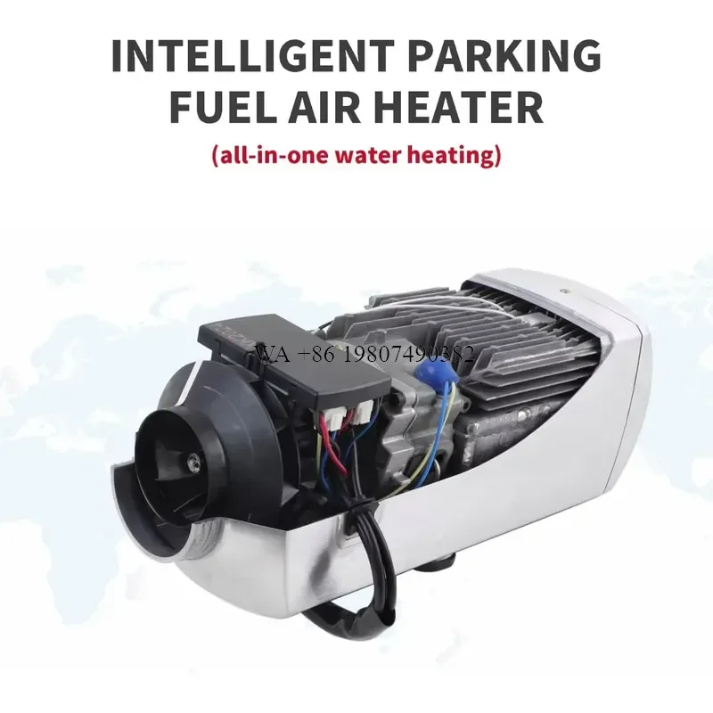 wmwmnu New Arrival 12V 24V 5000W Air Heater Aluminum Shell Split for Bus Motorhome RV Alternative to Webasto
