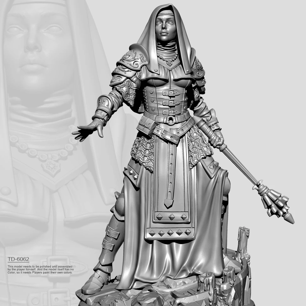 

38mm 50mm 75mm Resin model kits figure beauty colorless and self-assembled （3D Printing ） TD-6062/3D