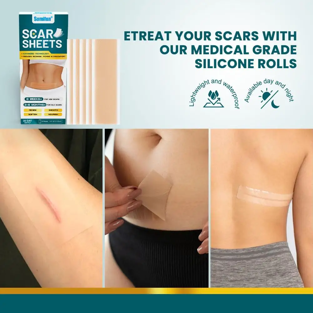 

1pcs Silicon Gel Invisible Stickers Circular Arc Chest Invisible Concealer Scar Repair Patch Tattoo Flaw Conceal Tape