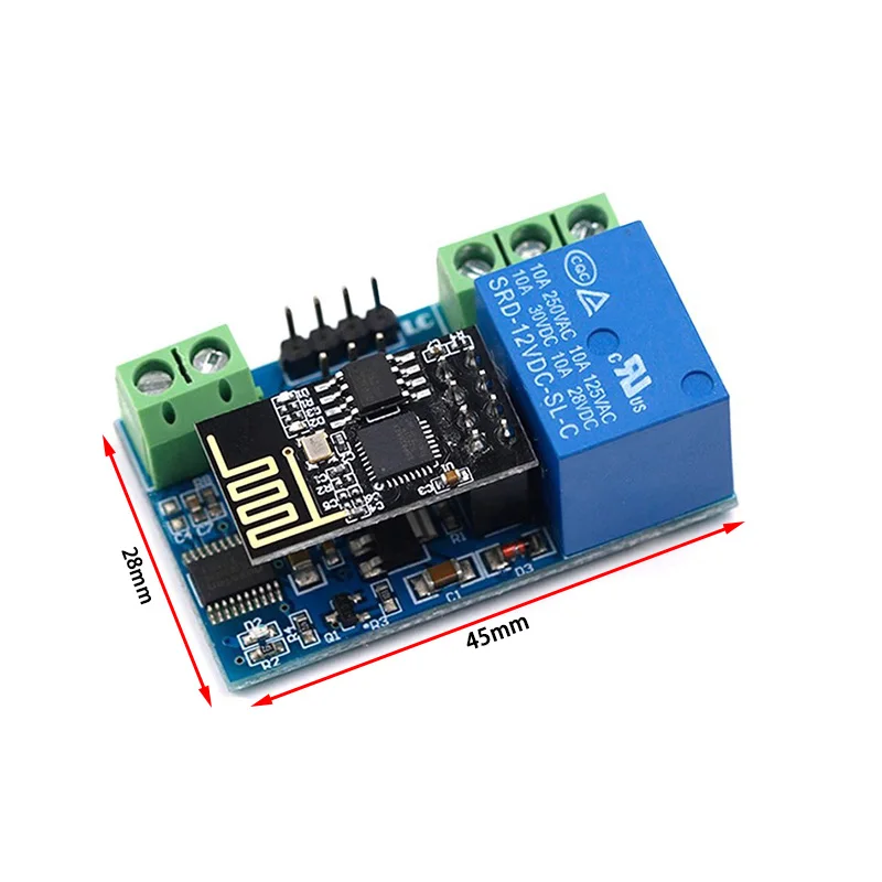 5V ESP8266 1 2 4 Channel WiFi Relay Module 2-Channel Relay Module For IOT Smart Home Phone APP Controller