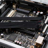 1M 24AWG 4Core/5Core Silicone Wire, High Temp Flexible Multi Strand Parallel Cable, Ultra Soft Test Lead for DIY RC Drone