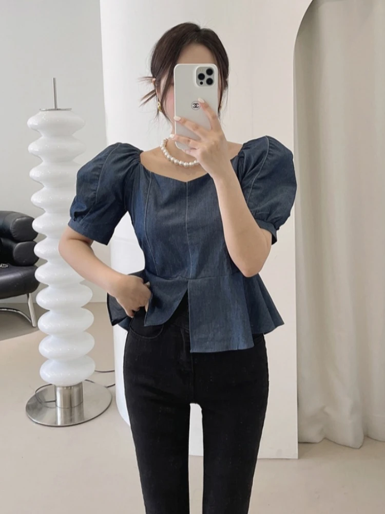 

Summer Women Blouse Spring Shirt Female Woman Blouse Maxi Blusas Chiffon Casual Elegant Vintage Short Sleeve Oversize Loose