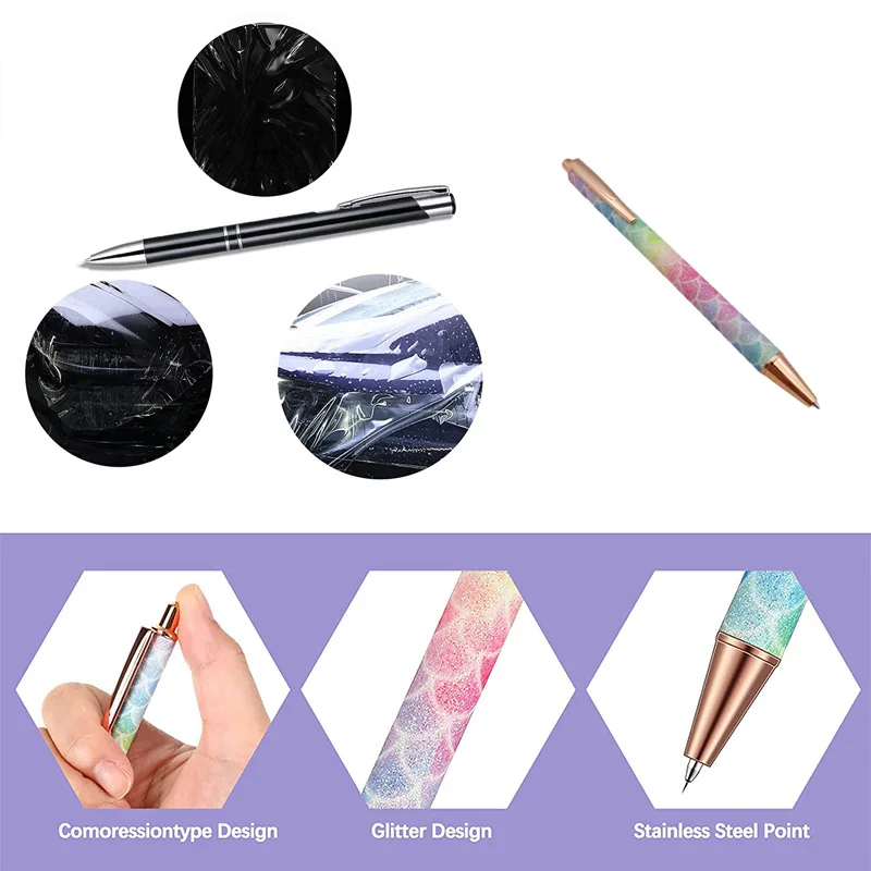 1Pc Weeding Tools for Vinyl Car Film Air Release Pin Pen Bubble Remover Vinyl Wrap Installation Tool Retractable Weeding Pen