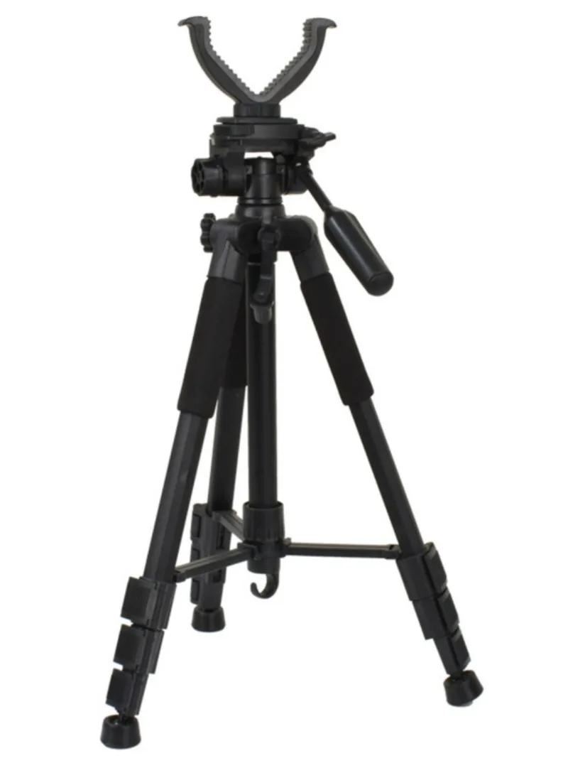 Aluminum Tripod 1.5m Standing Posture Hunting Platform Household Appearance Bird Head Support Telescopic Floor Support