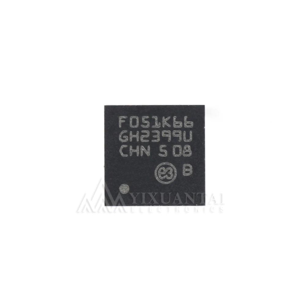 5pcs/Lot   STM32F051K6U6  STM32F051K6U6TR  Marking F051K66【	IC MCU 32BIT 32KB FLASH 32UFQFPN】New and Original