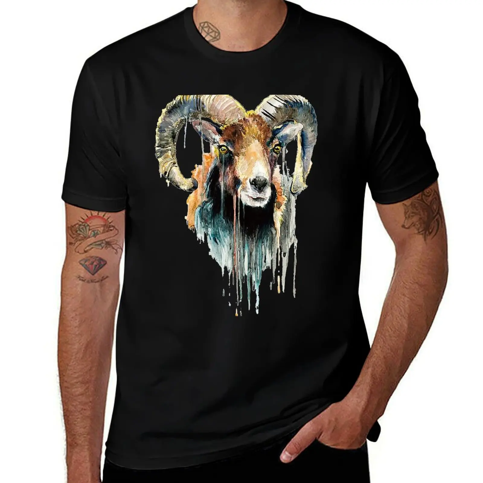 

Goat on Arrival T-Shirt t shirts for man cotton soft t shirts for man graphic vintage t shirts for man cotton funny T-shirt