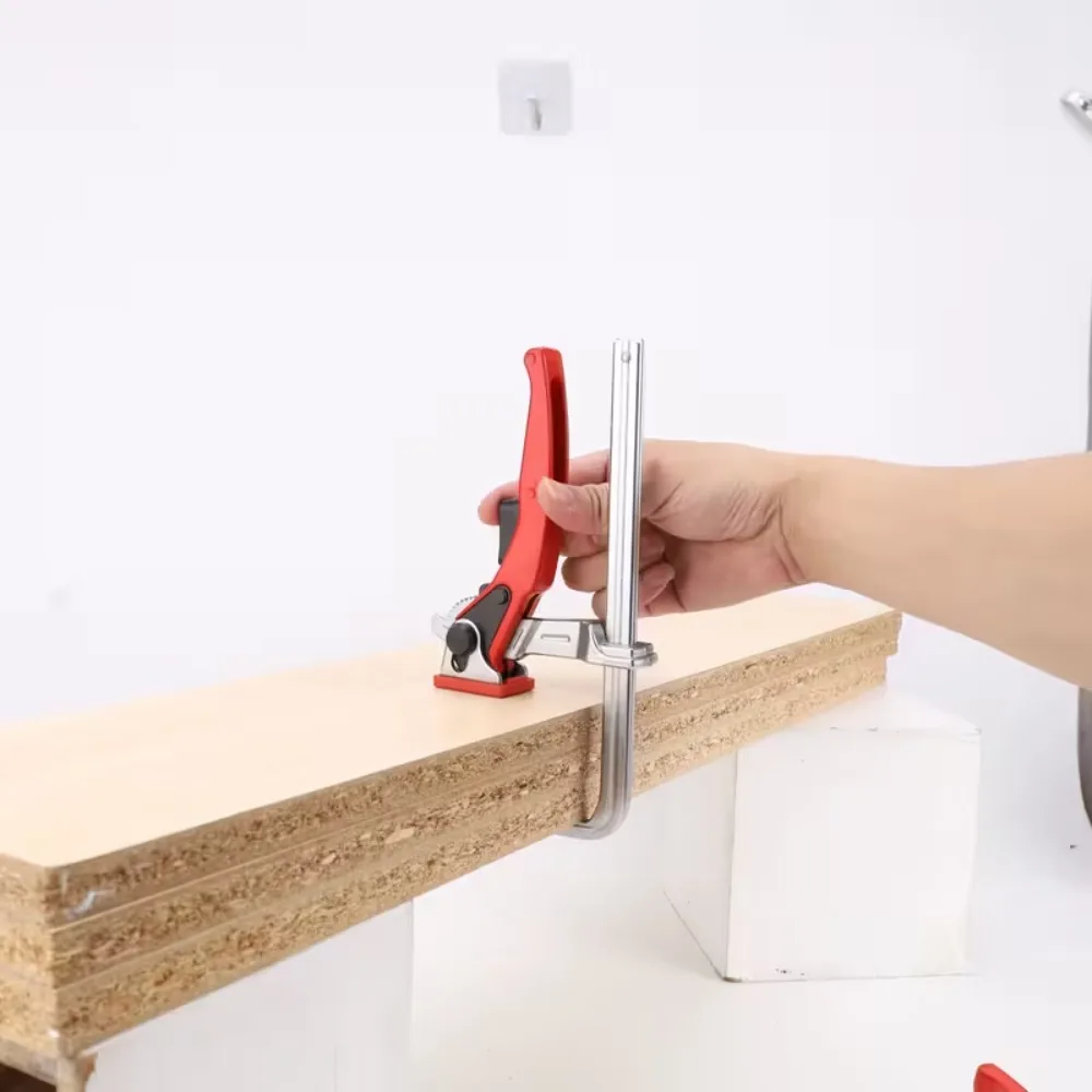 Woodworking Track Saw Guide Rail Clamp Fastening Clip for Joinery Carpentry Tool