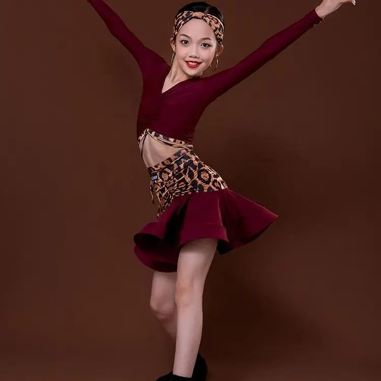 costumes for girls 2024 Dance Wear for Women Performance Suit Stage Latin dance clothing women latin dress Female dance suit