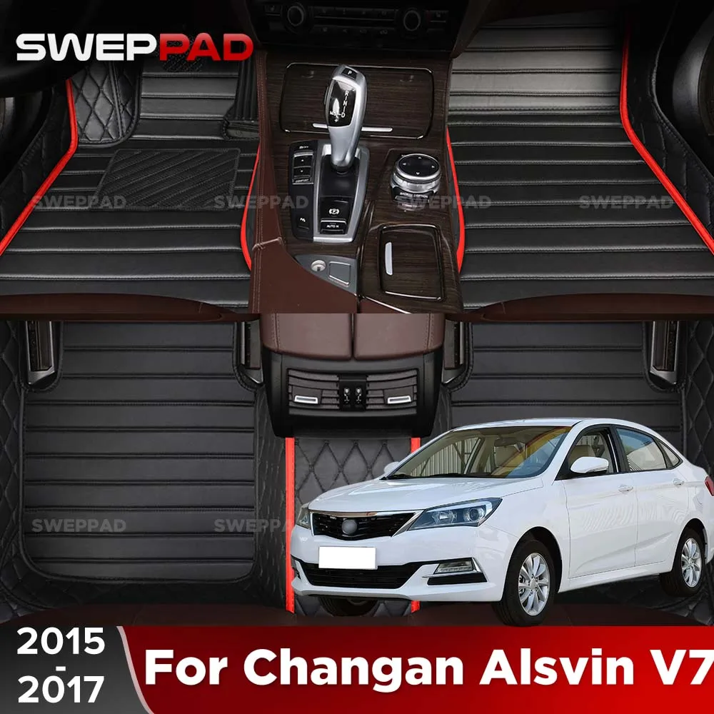 For Changan Alsvin V7 2015 2016 2017 Car Floor Mats All Weather Carpet Cover Floor Liners Interior Protector Accessories
