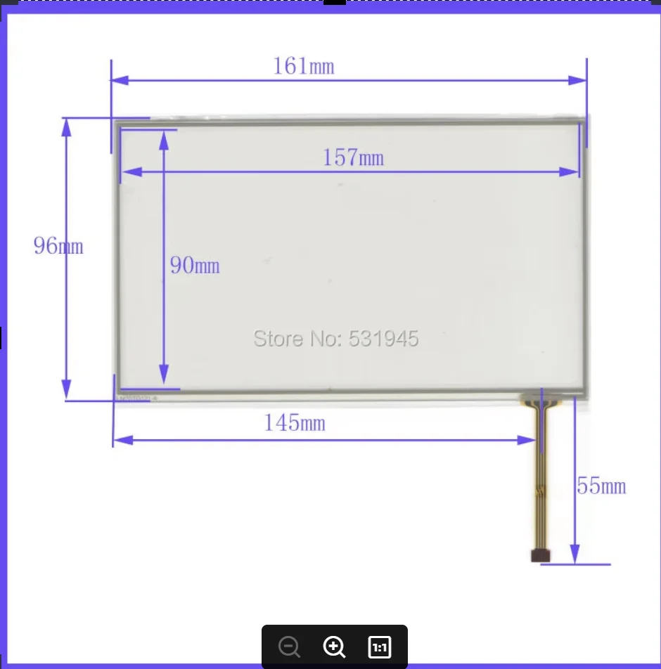 ZhiYuSun New 161mm*96mm original handwritten 7 inch car DVD navigation GPS touch screen panel free shipping LM70TQ121