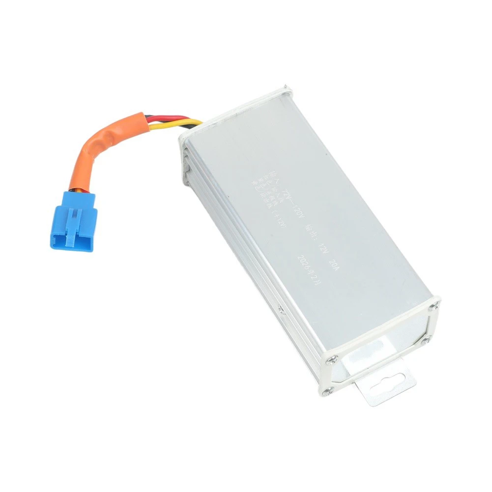 Converter DC Transformer 72-120V Input 9*5.1*3.3 Cm Built-in Insurance Metal Over-current Protection Over-voltage Protection