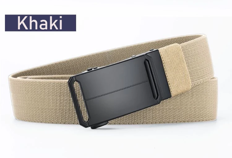 Neuer Golf-Sportgürtel, elastischer Gürtel für Herren, taktischer Gürtel mit Metallschnalle, robuster, dehnbarer Nylongürtel für Herren, Militärgürtel, 115–150 cm, große Größe. – Detail 17