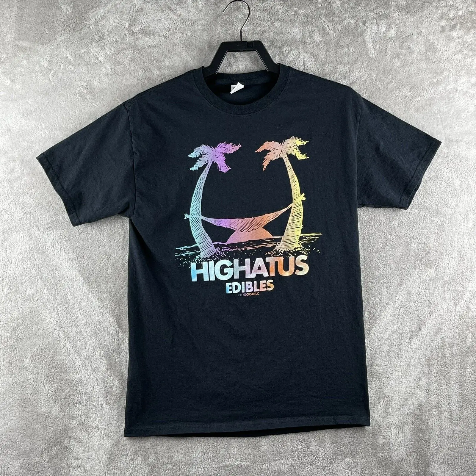 Cbx Vibras Highatus Edibles T Shirt Black Size Medium