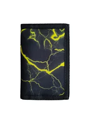 1pc Simple lightning Tri-Fold Wallet, Suitable For Kids & Teenagers Daily Use, Birthday Gift