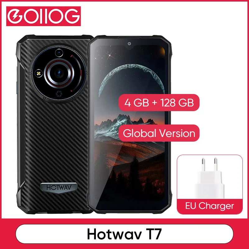 Global Version Hotwav T7 Smartphone 6280mAh Massive Battery 21MP Rear Camera 6.52