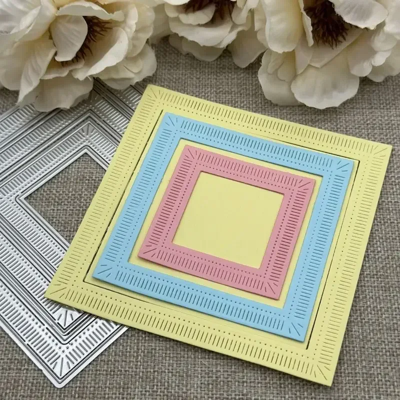 The new frame Metal Cutting Dies Stencils Die Cut for DIY Scrapbooking Album Paper Card Embossing