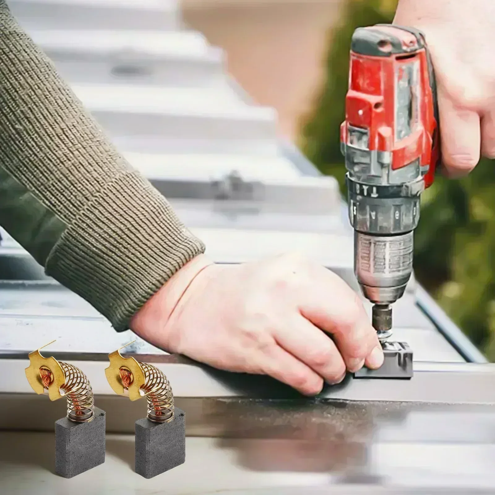 Repair Projects Power Tool Parts Frequently Replaced Power Tool Parts Replacement Brush Motor Repair 2 Pieces Brush Springs