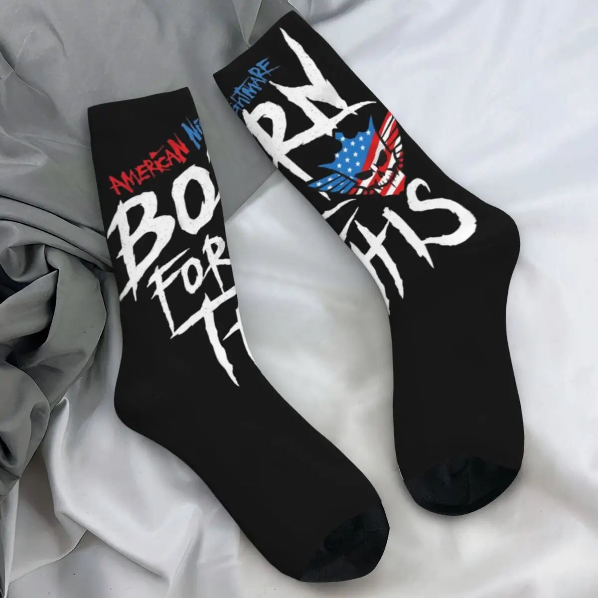 Cody Rhodes Stockings wrestlemania Pattern Trendy Socks Winter Non Slip Socks Women Men Skateboard High Quality Socks