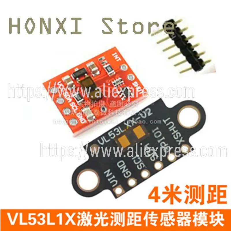 

1PCS VL53L1X laser ranging sensor module TOF time-of-flight ranging 4 meters distance