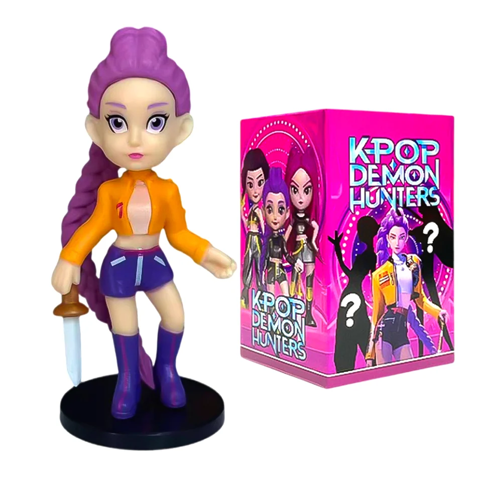 데빌 헌터 블라인드 박스 분해 재미 블라인드 백 소형 피규어 주변 모델 데스크탑 블라인드 박스 장식 생일 선물