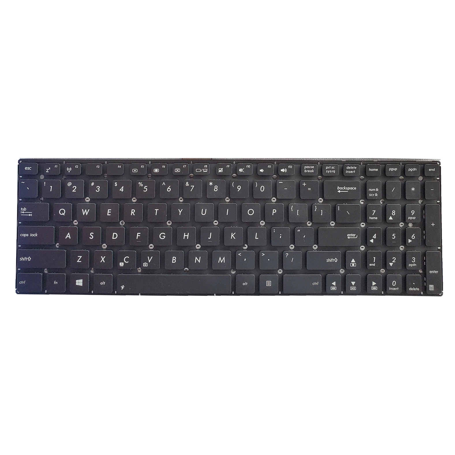 

US Laptop Keyboard for ASUS 0KNB0-6124UK0 X501 X501A X501U X501EI X501XE X501XI no pointer no backlight