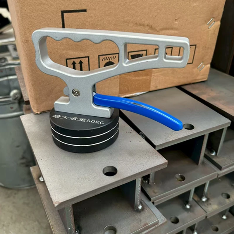 30/60KG Load Strong Magnets Suction Cup Magnetic Force Material Pickups Laser Cutting Portable Lifters Steel Mold Handling Tools