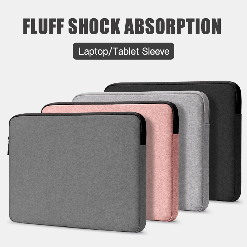 Laptop Case Bag 13 14 15.4 15.6 inch Carrying Sleeve For Macbook Air Pro M1 13.3 Cover Huawei Xiaomi HP lenovo Shell Accessories
