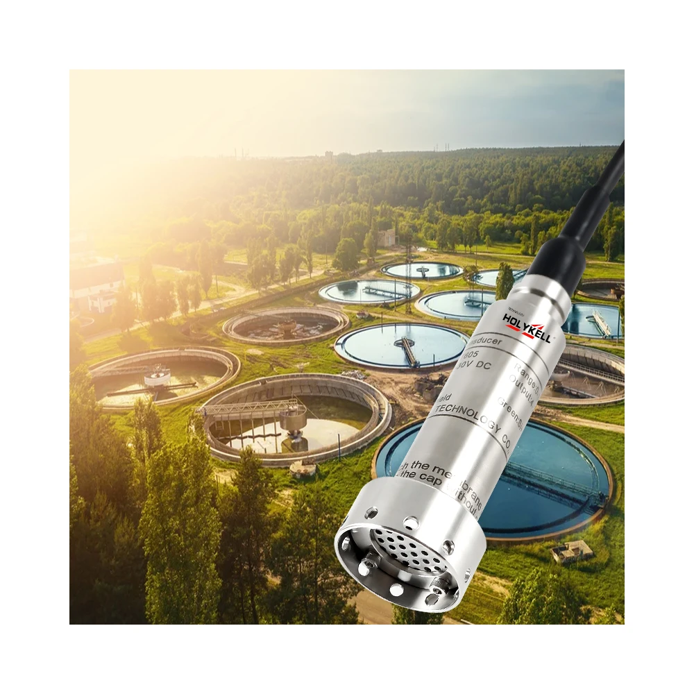 

Wastewater Monitoring Systems HPT605 Submersible 4-20mA Sewage tank Level Sensor
