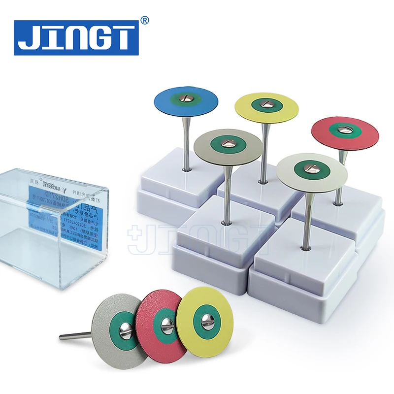 

JINGT Ceramic Rubber Diamond Head Stone Grinder For Zirconia Grinding Head HP Dentist Tools Laboratory Coarse Medium Fine Grit