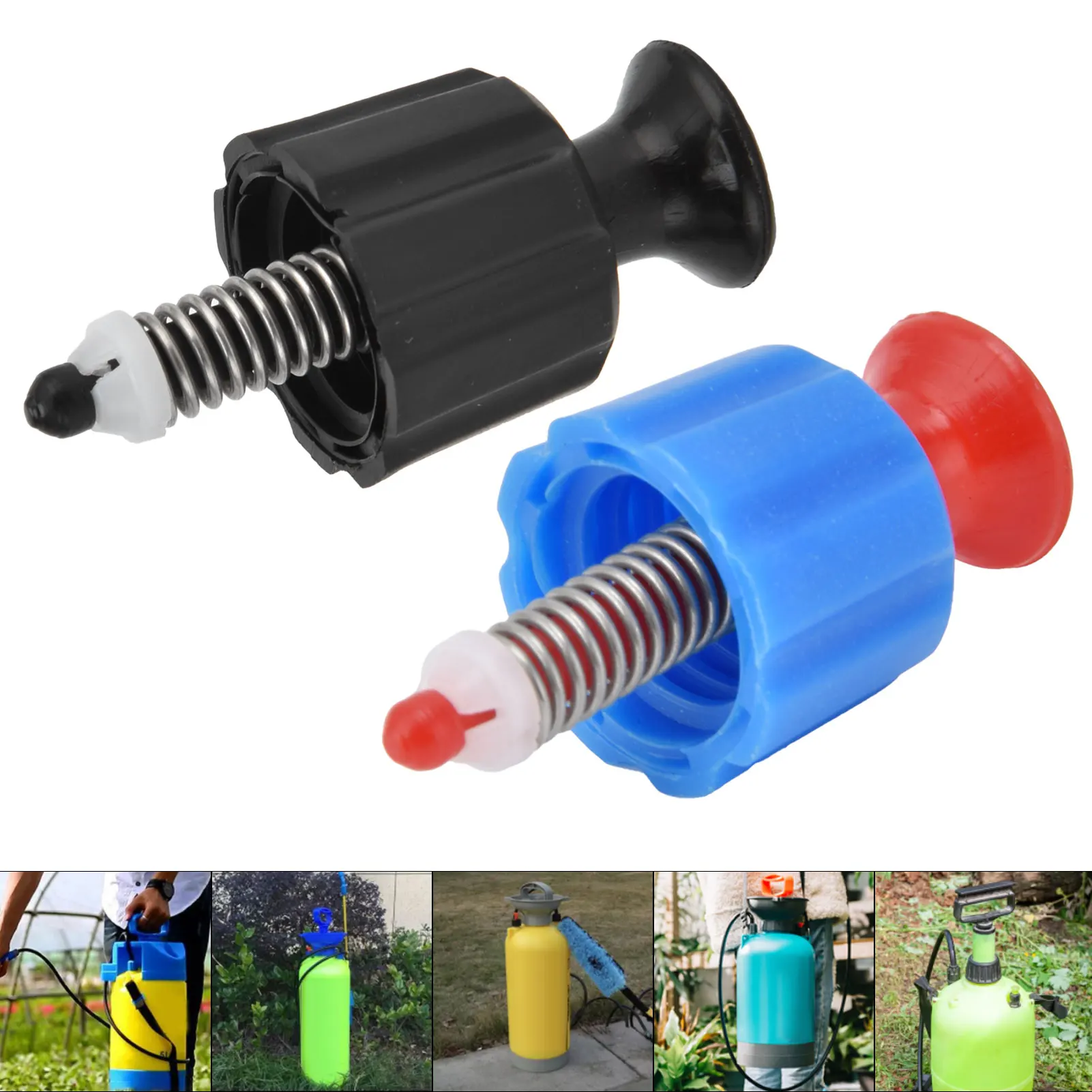 Pressure Relief Valve PP Automatic Safety Valve Accessory for 3L/5L/8L Backpack Sprayer Safety Release Valve
