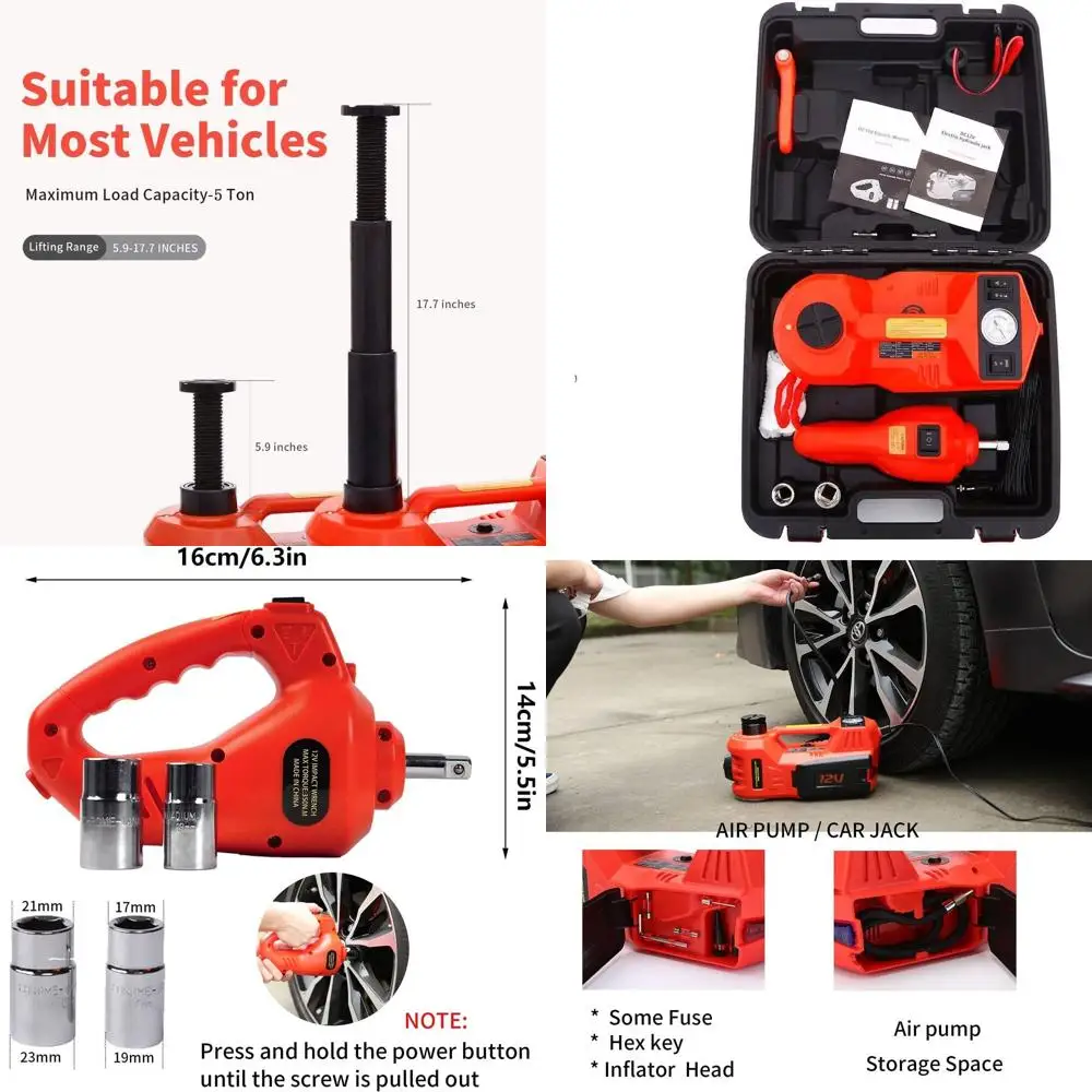 

Электрический гидравлический домкрат-тележка 12В постоянного тока, 5 тонн, для подъема автомобилей