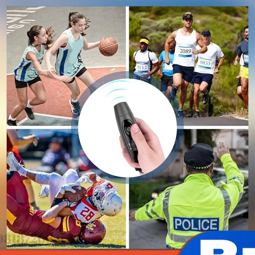 

Electronic Whistle USB Rechargeable Electronic Air Bear Horn 120-150dB with LED Safety Light for Outdoor Hiking Wildlife Defense