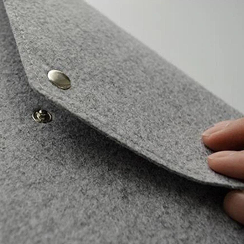 

2 Pcs A4 File Folders Felt Folder Expanding Document Folder Portable Felt Holder Documents Folders Briefcase Bag(Dark Grey and L