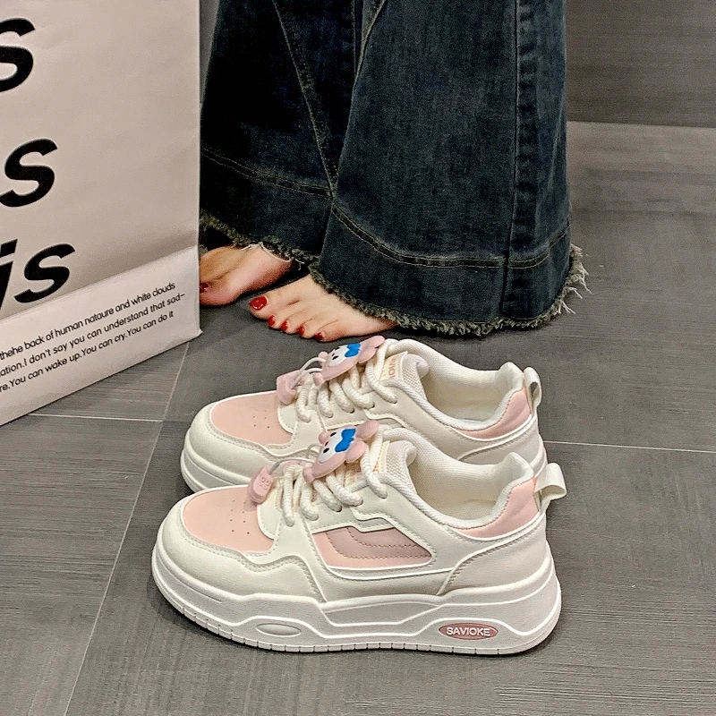 CRLAYDK-Baskets de Tennis Classiques pour Femme, Chaussures de Marche Plates, Basses, Décontractées, à Lacets, Confortables, Rouges, à la Mode