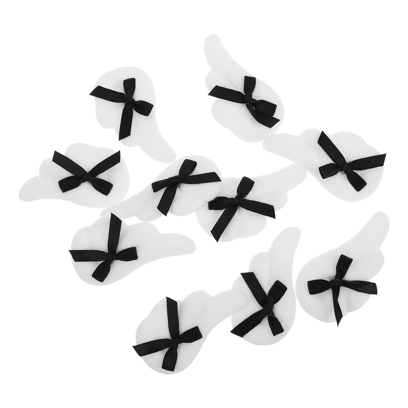 

10pcs Hairpin Lightweight Secure Double Clip Bowknot Hairstyles Kawaii Accessories Daily Use Mini Clips Sweet