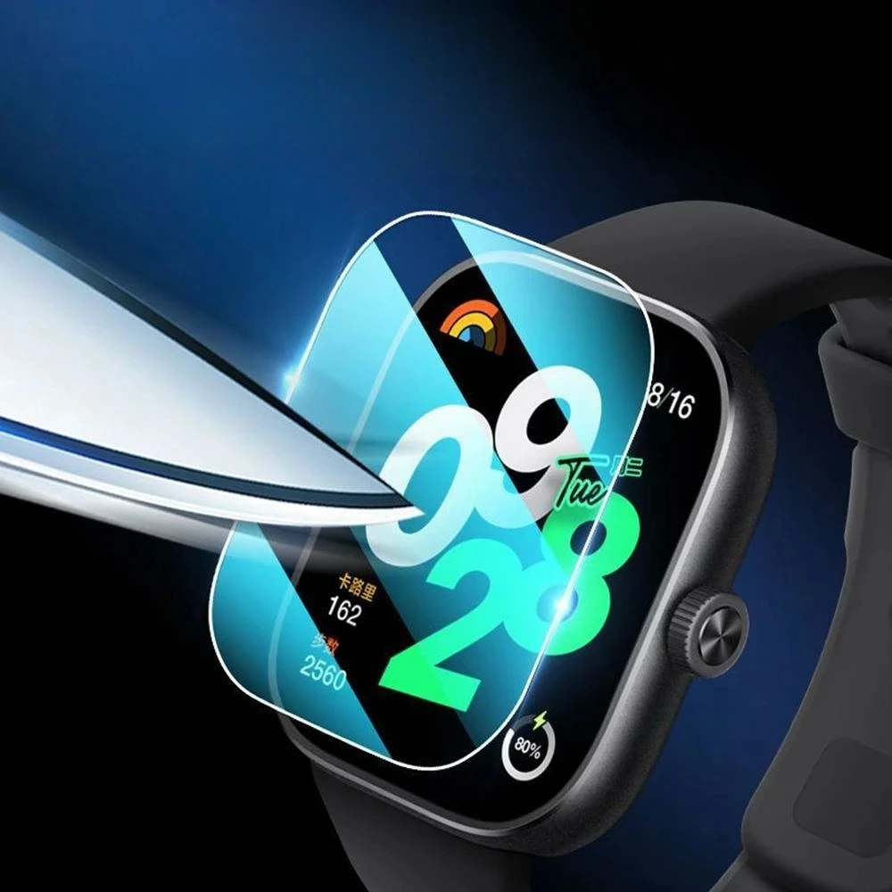 واقي شاشة من الزجاج المقسى لساعة Xiaomi Redmi Watch 4 SmartWatch HD لملحقات فيلم Redmi Watch4 المضادة للخدش