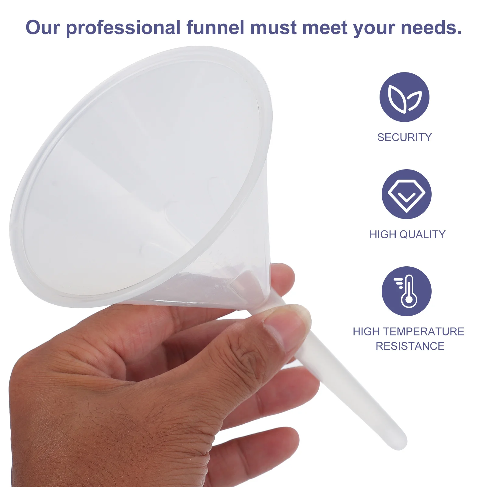 

10pcs Plastic 90Mm Laboratory Triangle Funnel Scientific Filter Funnel For Chemical Experiment Lab Filling Tool